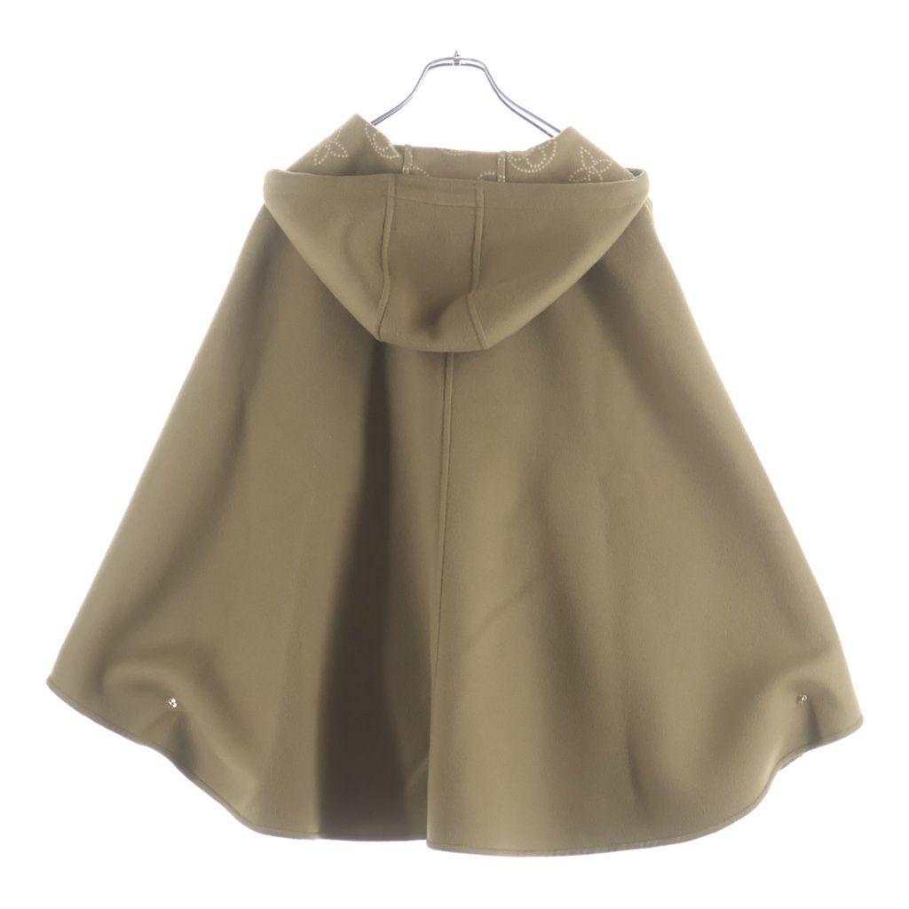 Louis Vuitton Mahina Monogram Reversible Poncho Beige Cape — view 2
