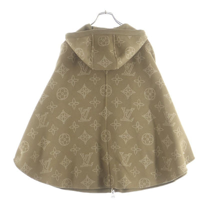 Louis Vuitton Mahina Monogram Reversible Poncho Beige Cape — view 4