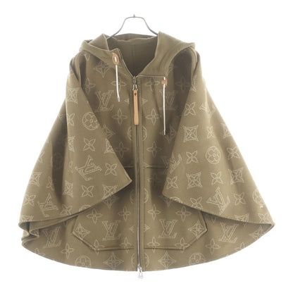 Louis Vuitton Mahina Monogram Reversible Poncho Beige Cape — view 3