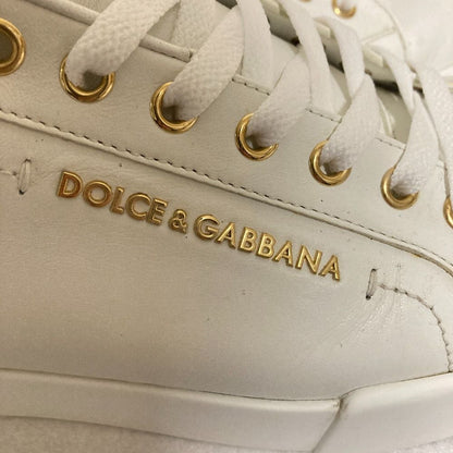 Dolce & Gabbana Portofino Sneakers 7 White Gold — view 8