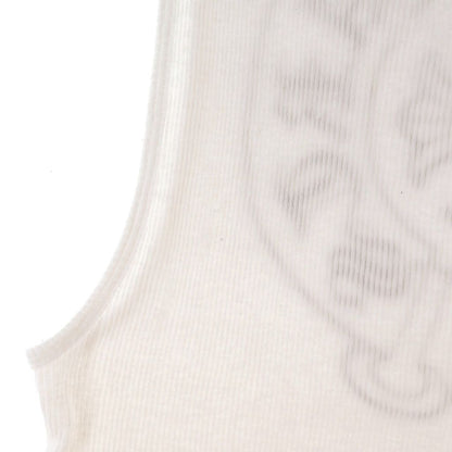 Chrome Hearts CH Pls CS Plus Back Horse Shoe Print Tank Top White — view 5