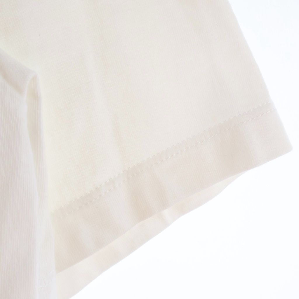 Miu Miu Rhinestone Decoration Cropped T-Shirt White — view 4