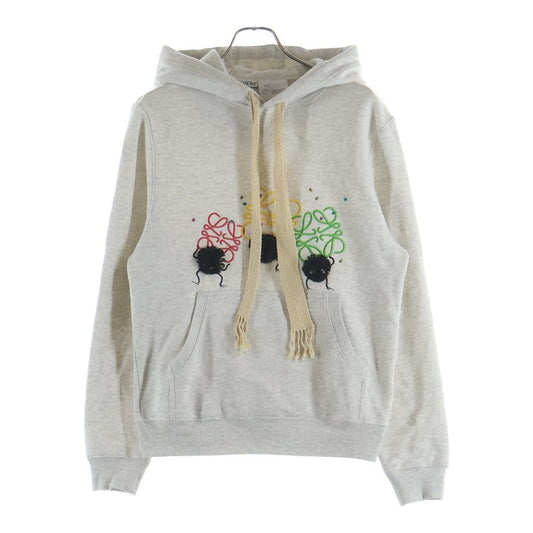 Loewe Studio Ghibli Suswatari Anagram Logo Hoodie Gray XS