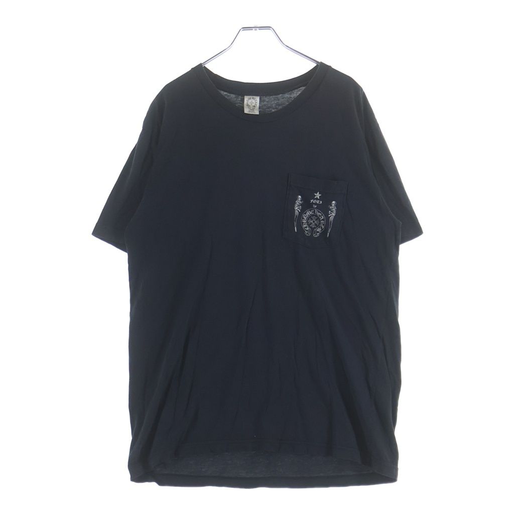 Chrome Hearts Foti Tee Nazcar Skull Print Crew Neck Pocket Short Sleeve T-Shirt — view 2