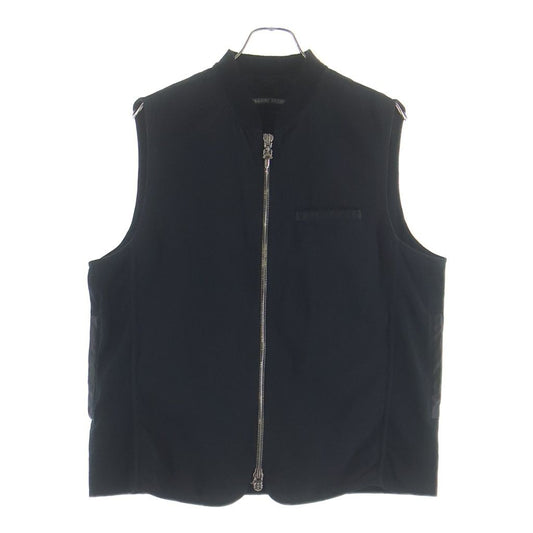 Chrome Hearts Papa Nylon Cut Replacement Daga Zip Vest