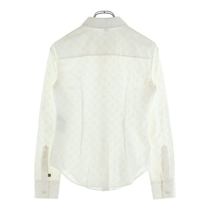Louis Vuitton Monogram Long Sleeve Shirt White 34 — view 2