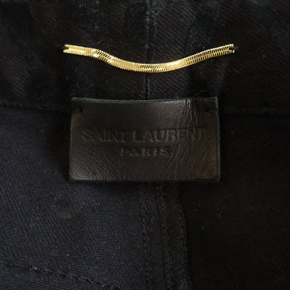 Saint Laurent Paris Zebra All Over Locky Print Slim Skinny Denim Pants Jeans — view 6
