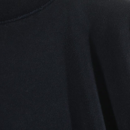 Balenciaga ZL S Double Front T-shirts Paris Print Long Sleeve T-Shirt Black — view 4
