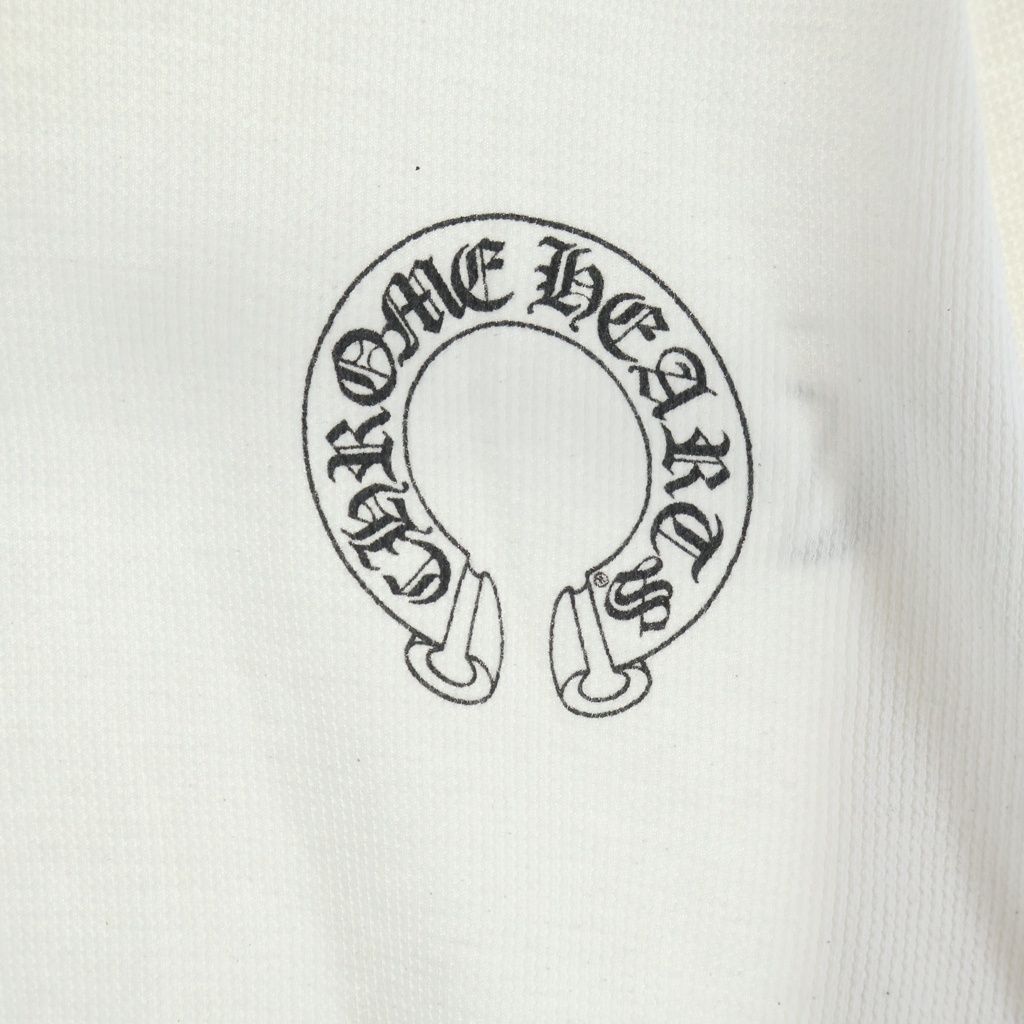 Chrome Hearts Thermal L S Sleeve CH Crossback Scrollal Label Print Long T-Shirt — view 5