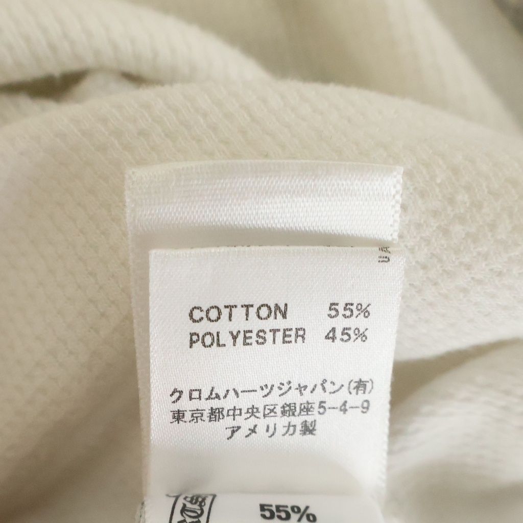 Chrome Hearts Thermal L S Sleeve CH Crossback Scrollal Label Print Long T-Shirt — view 8