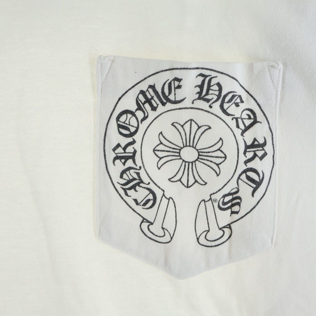 Chrome Hearts Vintage S Tee Star Print Back Scroll Label Short Sleeve T-Shirt — view 4