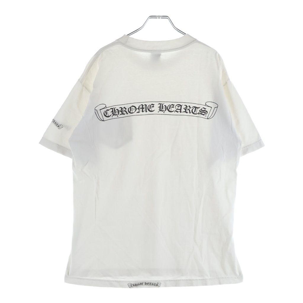 Chrome Hearts Vintage CH S T-Shirt Neck Logo Vine Daga Print Short Sleeve — view 2