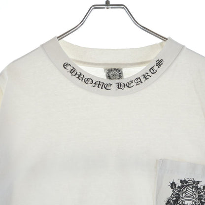 Chrome Hearts Vintage CH S T-Shirt Neck Logo Vine Daga Print Short Sleeve — view 3