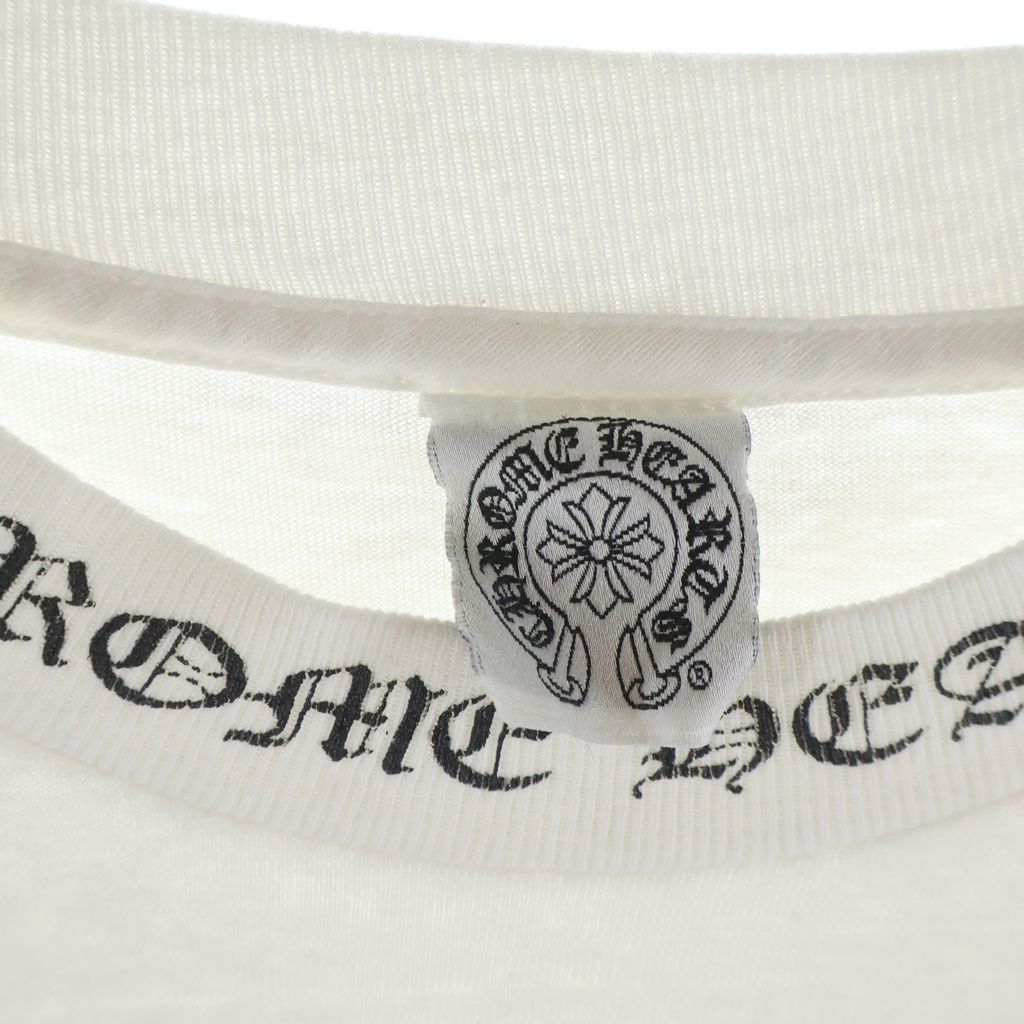 Chrome Hearts Vintage CH S T-Shirt Neck Logo Vine Daga Print Short Sleeve — view 7