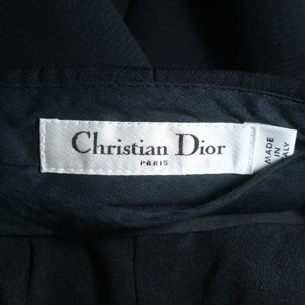 Dior CD Logo Button Wrap Pants — view 7