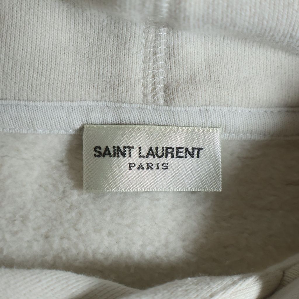 Saint Laurent Paris Optical Illusion Hoodie Mosaic Print Sweatshirt Pullover — view 6