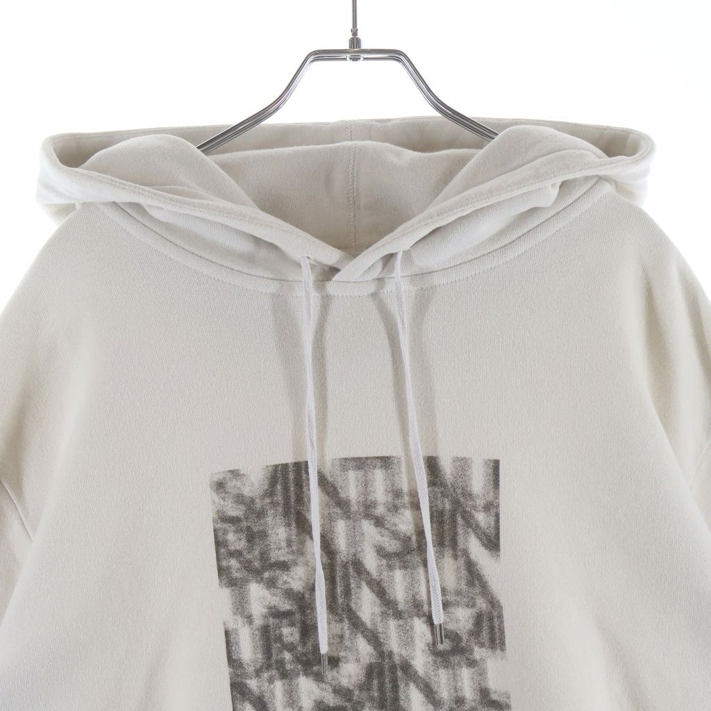 Saint Laurent Paris Optical Illusion Hoodie Mosaic Print Sweatshirt Pullover — view 3