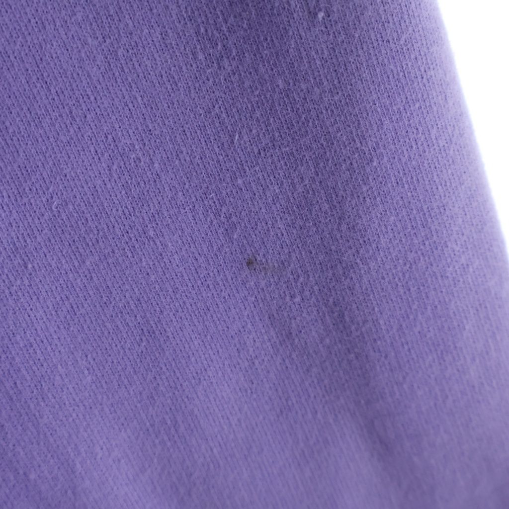 Balenciaga Caps Destroyed Hoodie Pullover Purple — view 5