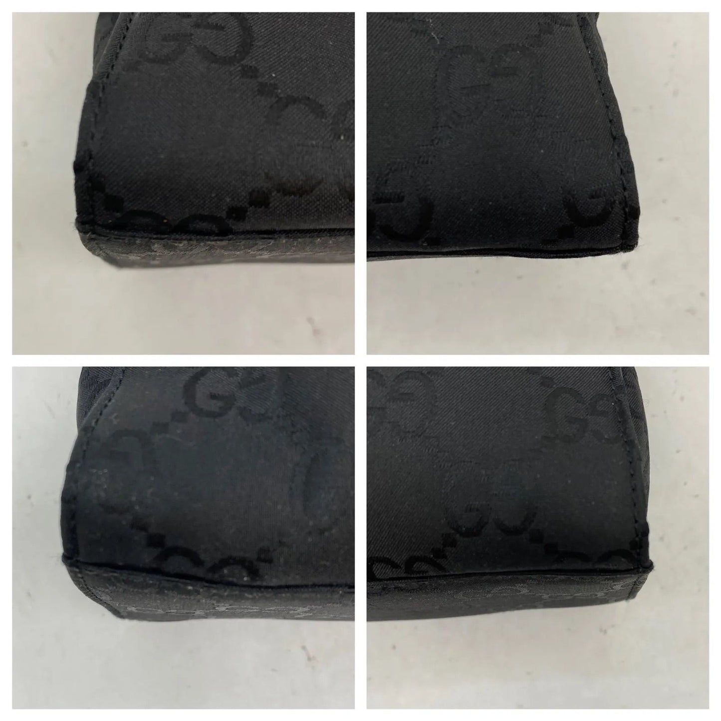 Gucci Handbag Bamboo Tote Nylon Black Travel — view 7