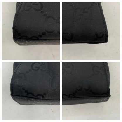 Gucci Handbag Bamboo Tote Nylon Black Travel — view 7
