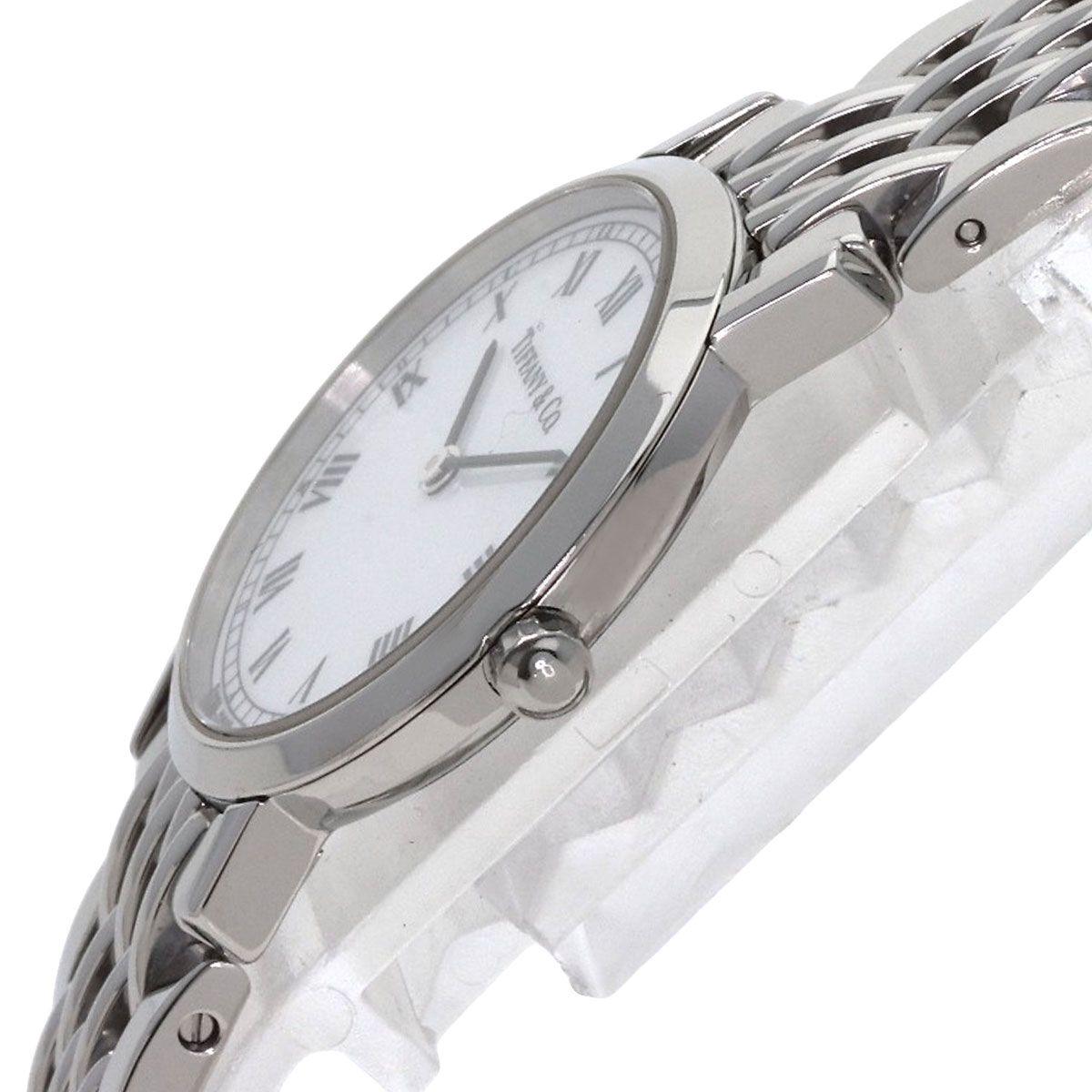 Tiffany & Co Classic Roman Index Watch SS — view 5