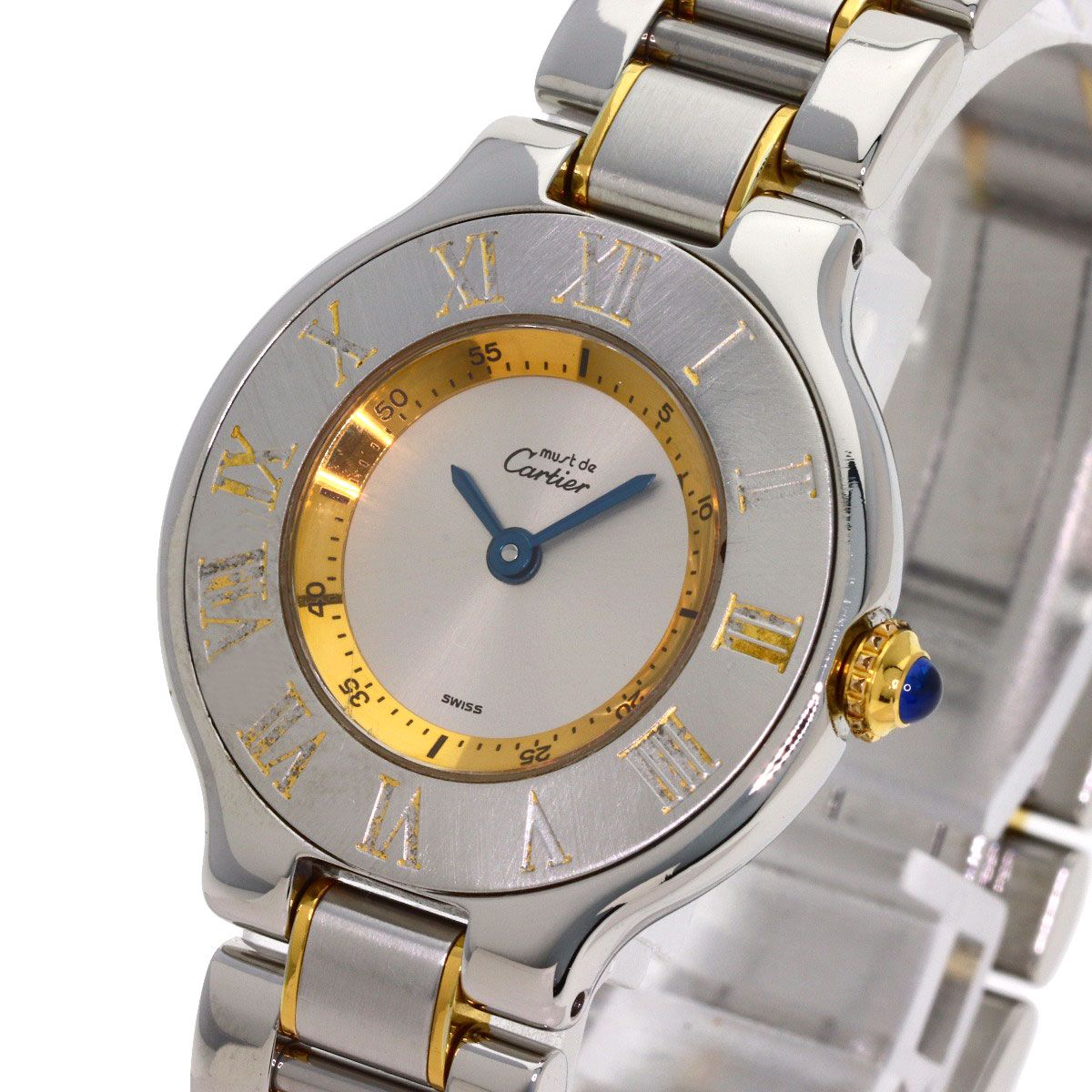 Cartier Must 21 Watch SS Combination — view 3