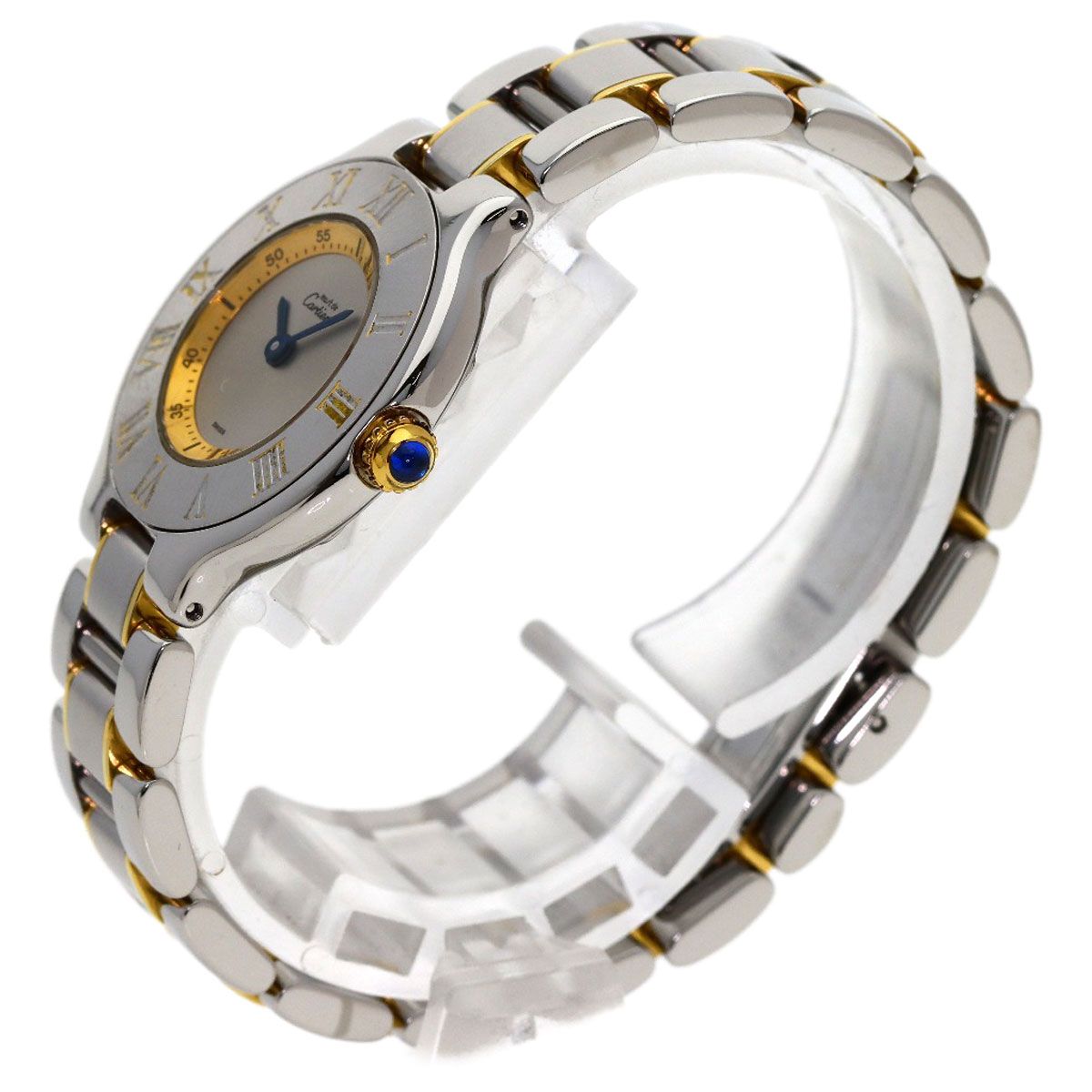 Cartier Must 21 Watch SS Combination — view 2