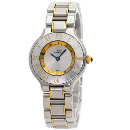 Cartier Must 21 Watch SS Combination