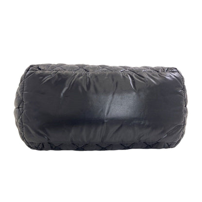 Chanel Coco Cocoon Silver Handbag Nylon — view 4