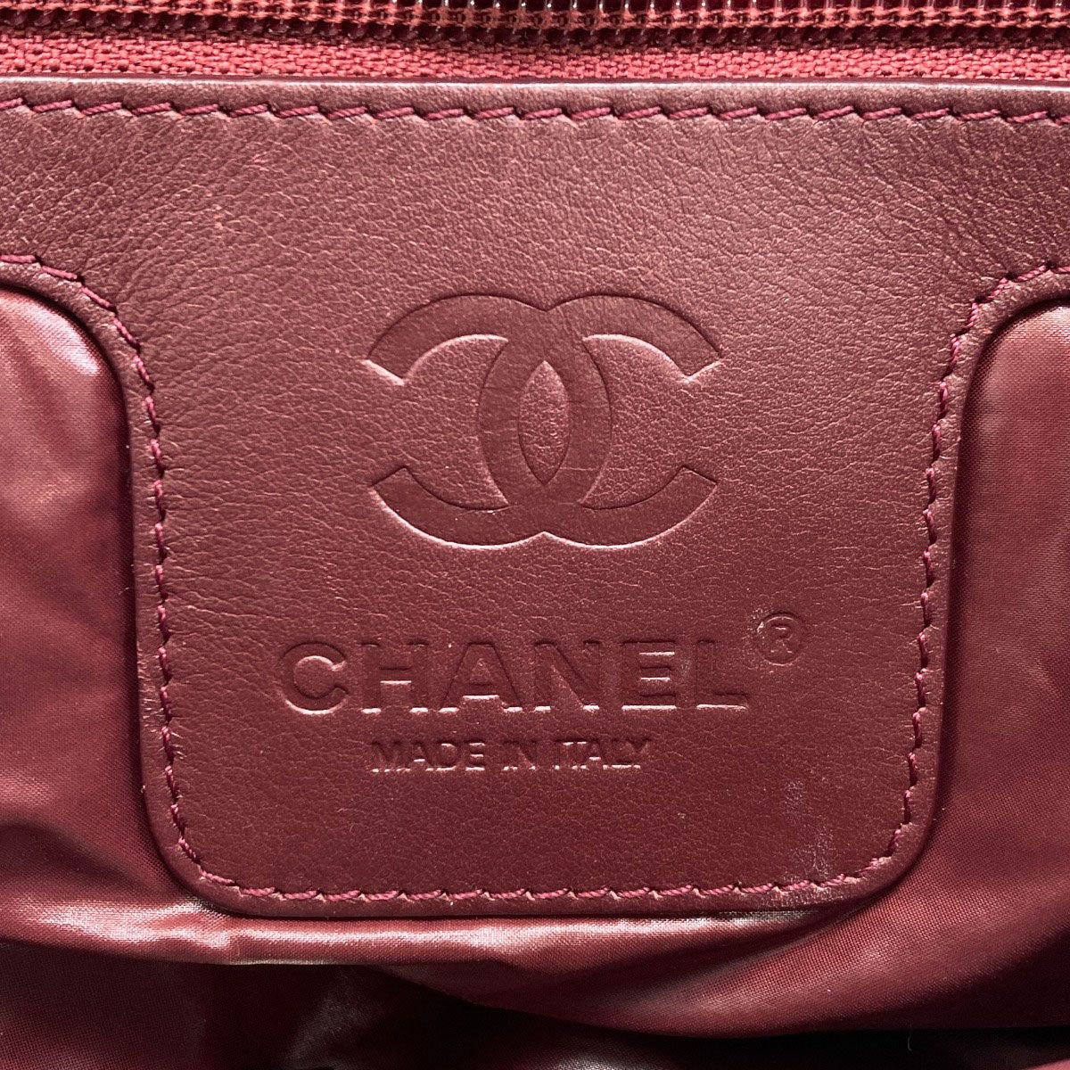 Chanel Coco Cocoon Silver Handbag Nylon — view 6