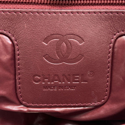 Chanel Coco Cocoon Silver Handbag Nylon — view 6