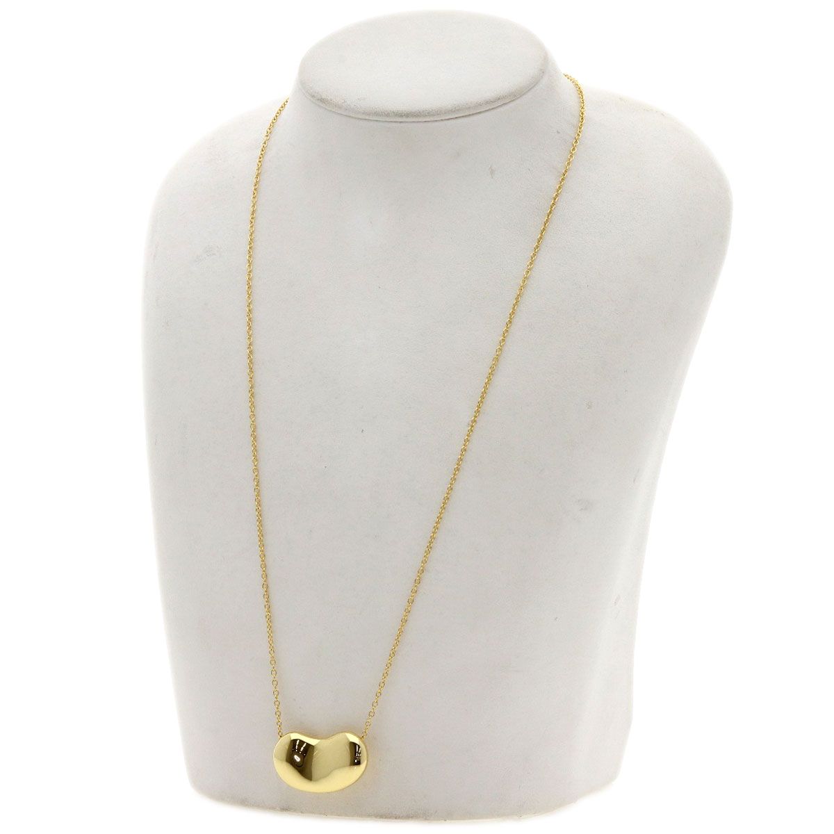 Tiffany & Co Bean Long Chain Necklace 18k Yellow Gold — view 4