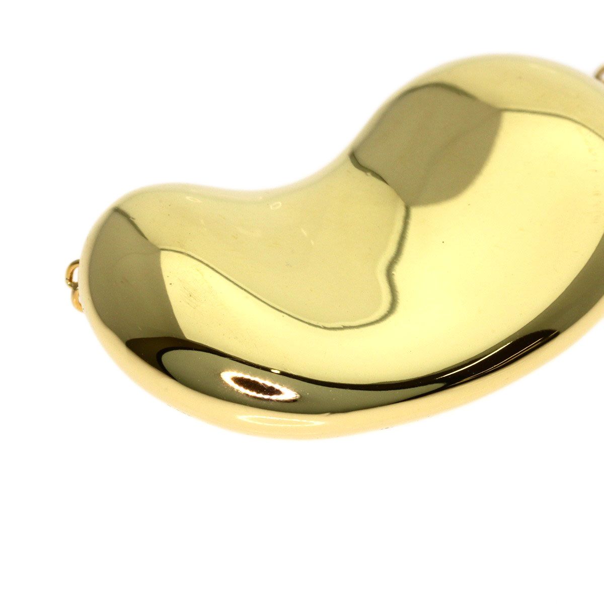Tiffany & Co Bean Long Chain Necklace 18k Yellow Gold — view 6