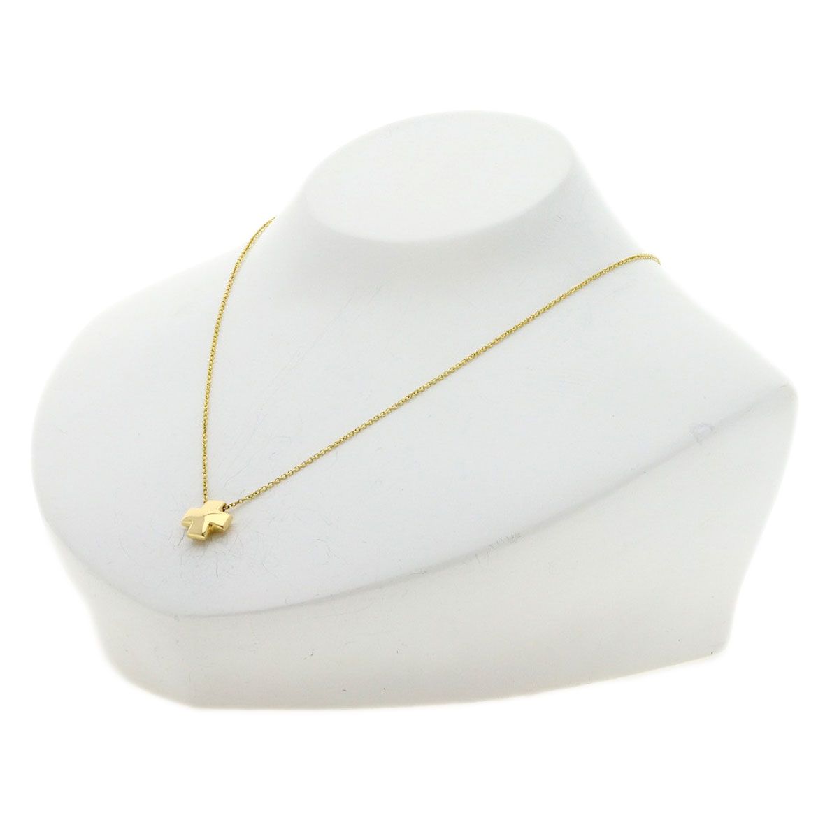Tiffany & Co Roman Cross Necklace 18k Yellow Gold — view 4