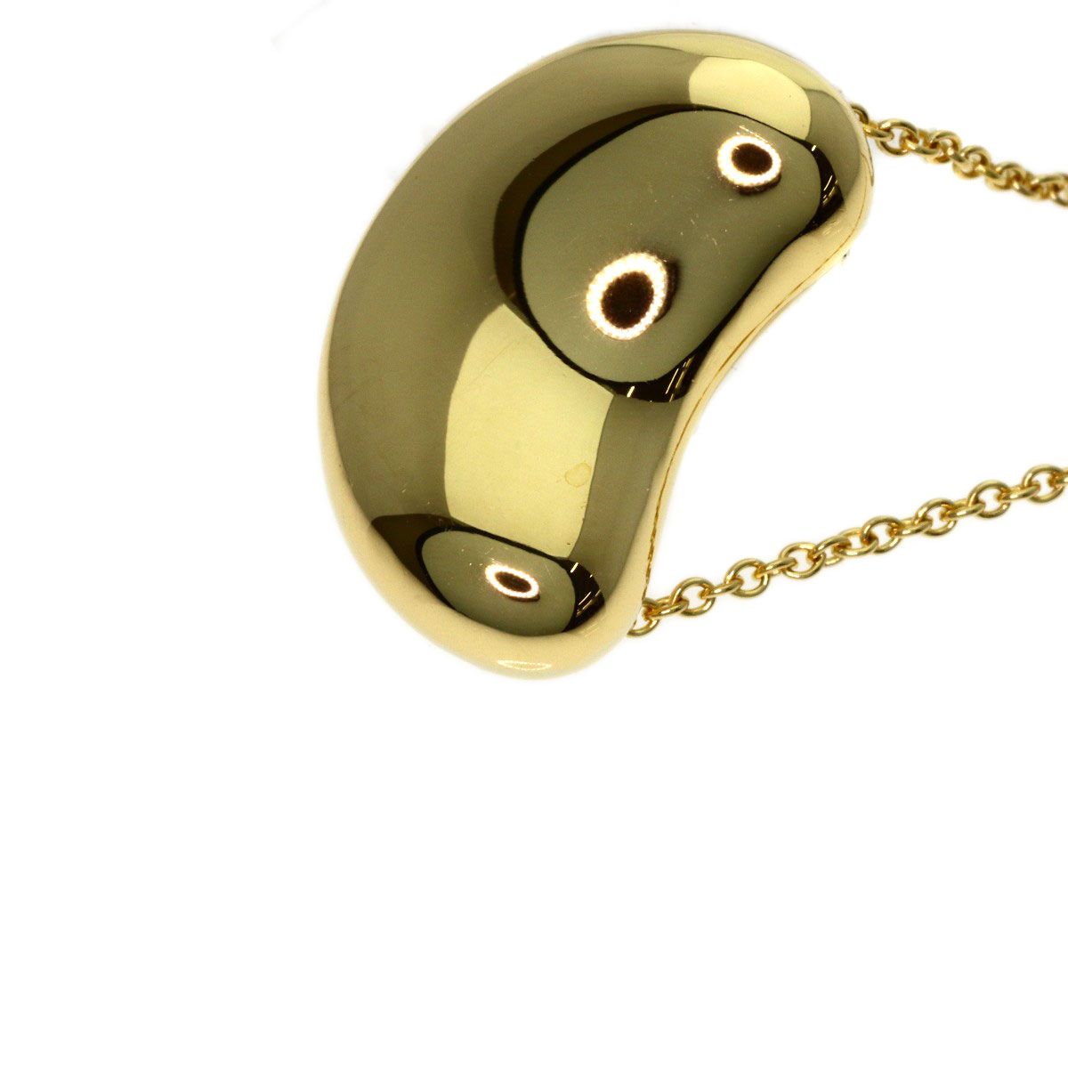 Tiffany & Co Bean Necklace 18k Yellow Gold — view 6