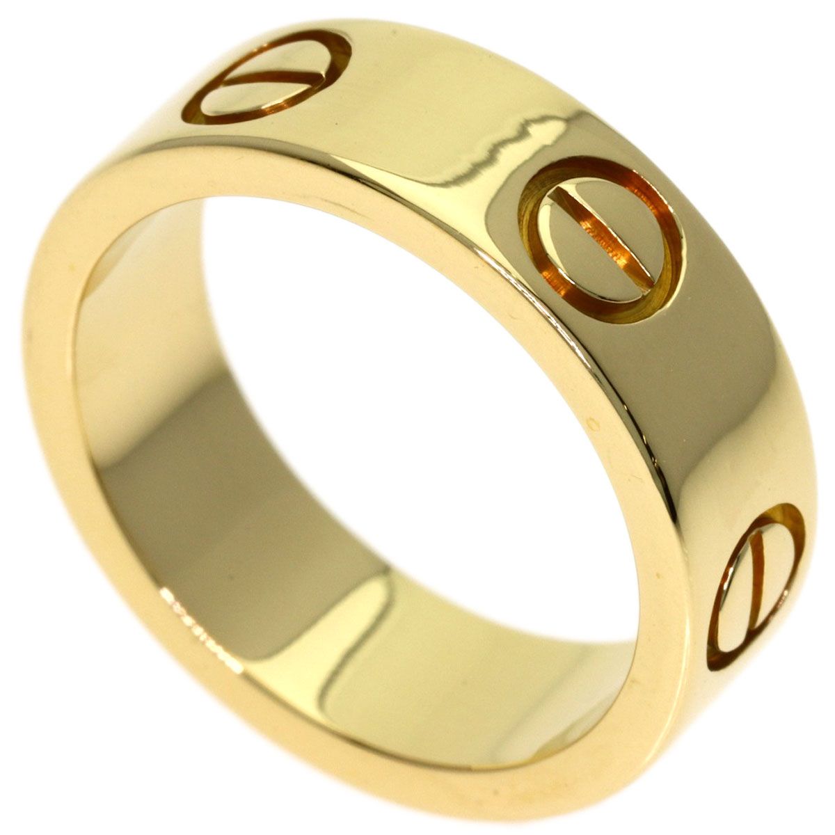 Cartier Love Ring 48 18k Yellow Gold
