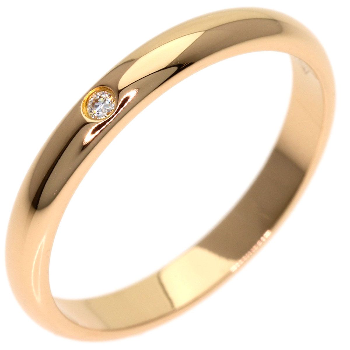 Cartier Wedding Diamond 51 Ring 18k Pink Gold — view 2