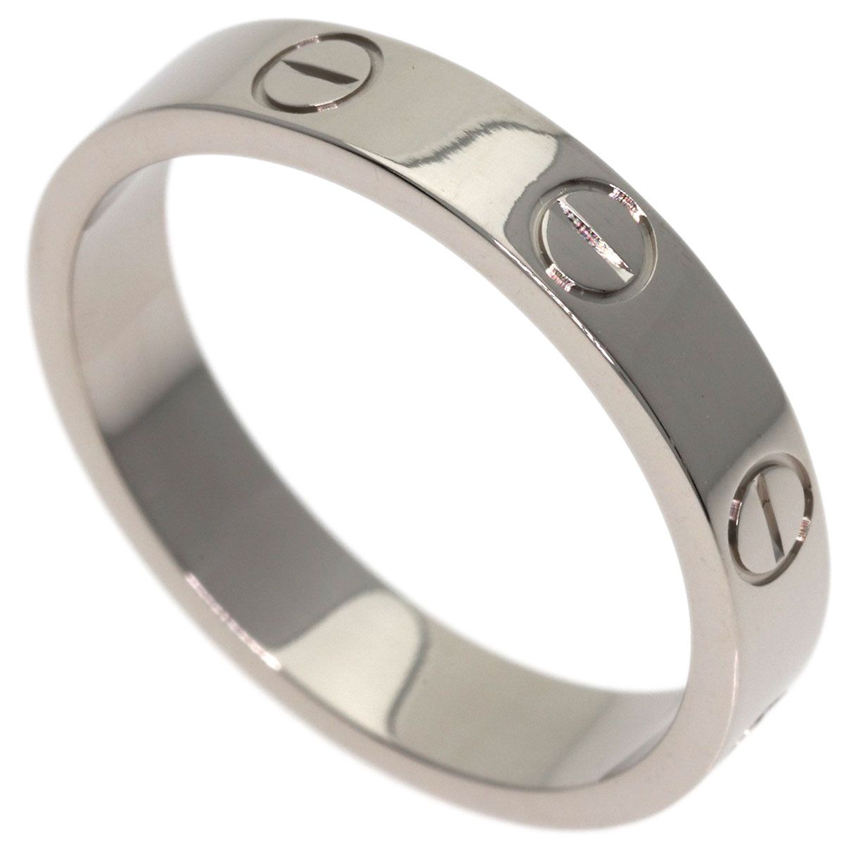 Cartier Love Ring 52 18k White Gold