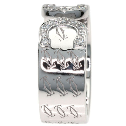 Cartier C2 Diamond 51 Ring 18k White Gold — view 3