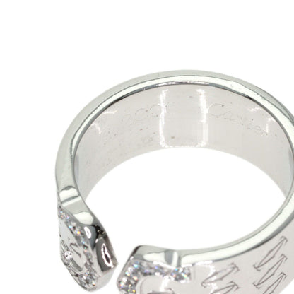 Cartier C2 Diamond 51 Ring 18k White Gold — view 6