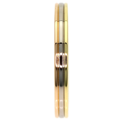 Cartier Three Color 57 Ring 18k Yellow Gold 18k Pink White — view 6