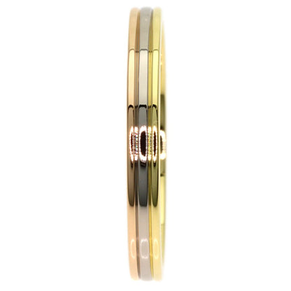 Cartier Three Color 57 Ring 18k Yellow Gold 18k Pink White — view 3