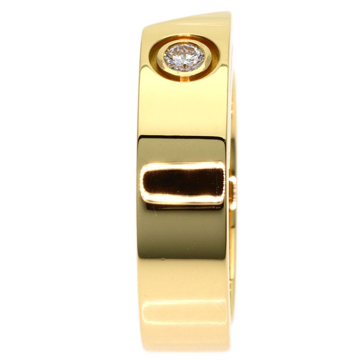 Cartier Anniversary Diamond 51 Ring 18k Yellow Gold — view 3