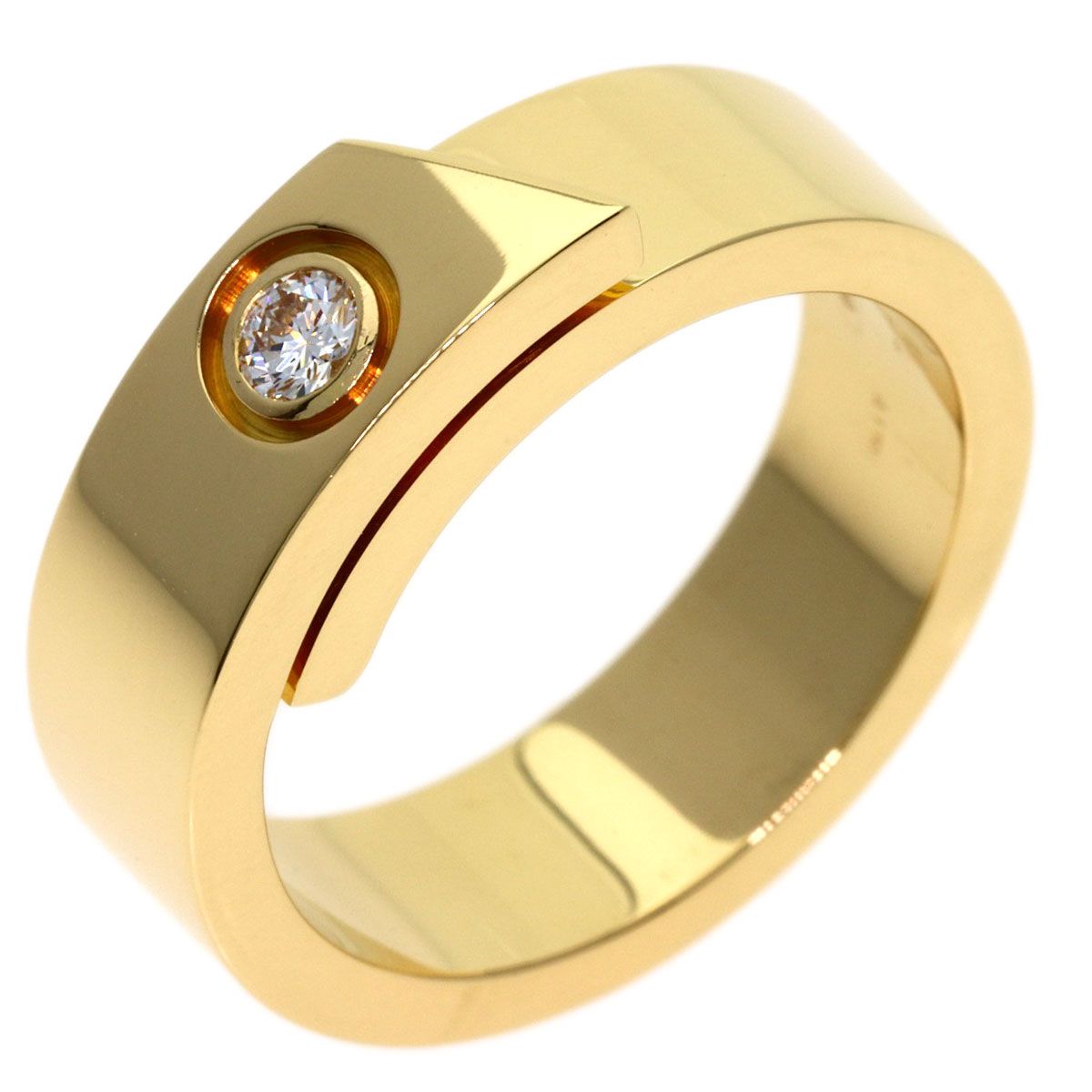 Cartier Anniversary Diamond 51 Ring 18k Yellow Gold — view 2
