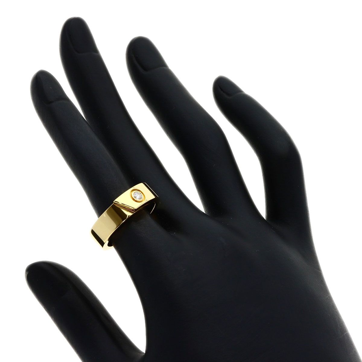 Cartier Anniversary Diamond 51 Ring 18k Yellow Gold — view 6