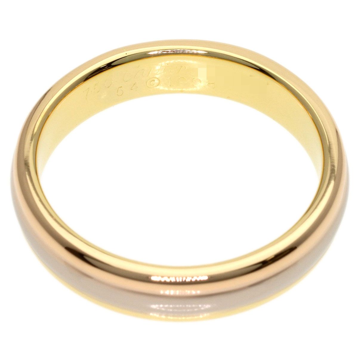 Cartier Colors 54 Ring 18k Yellow Gold 18k Pink White — view 4