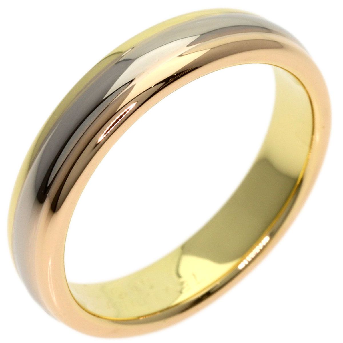 Cartier Colors 54 Ring 18k Yellow Gold 18k Pink White — view 2