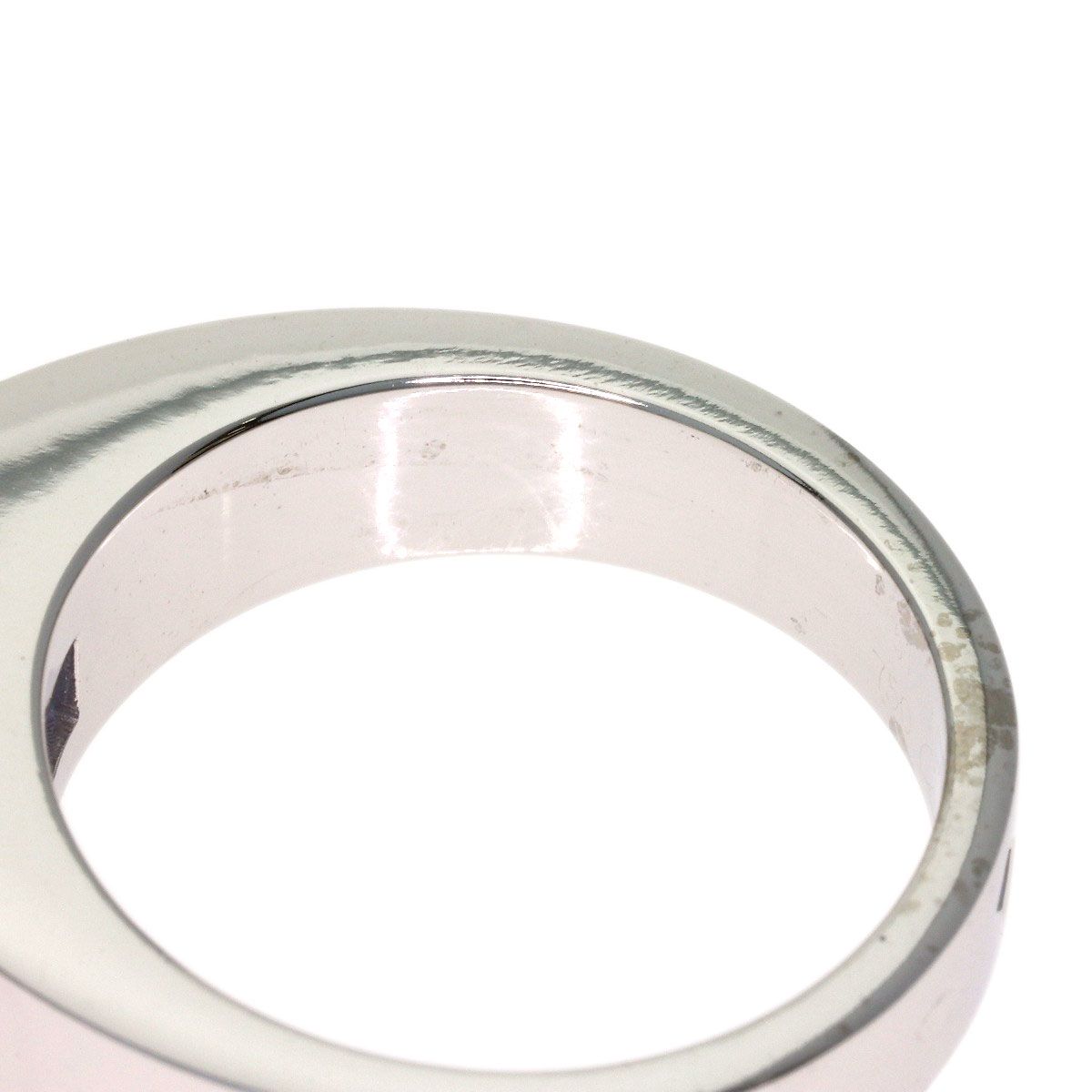 Cartier Tank Ring Chalcedony 51 18k White Gold — view 9