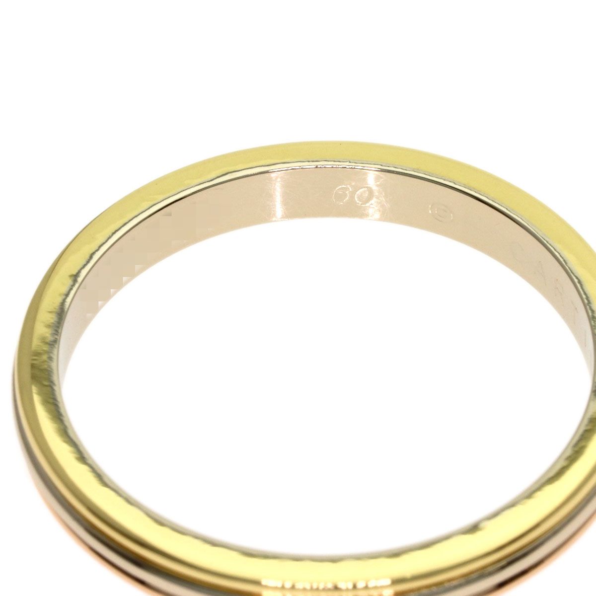 Cartier Colors 60 Ring 18k Yellow Gold 18k Pink White — view 5