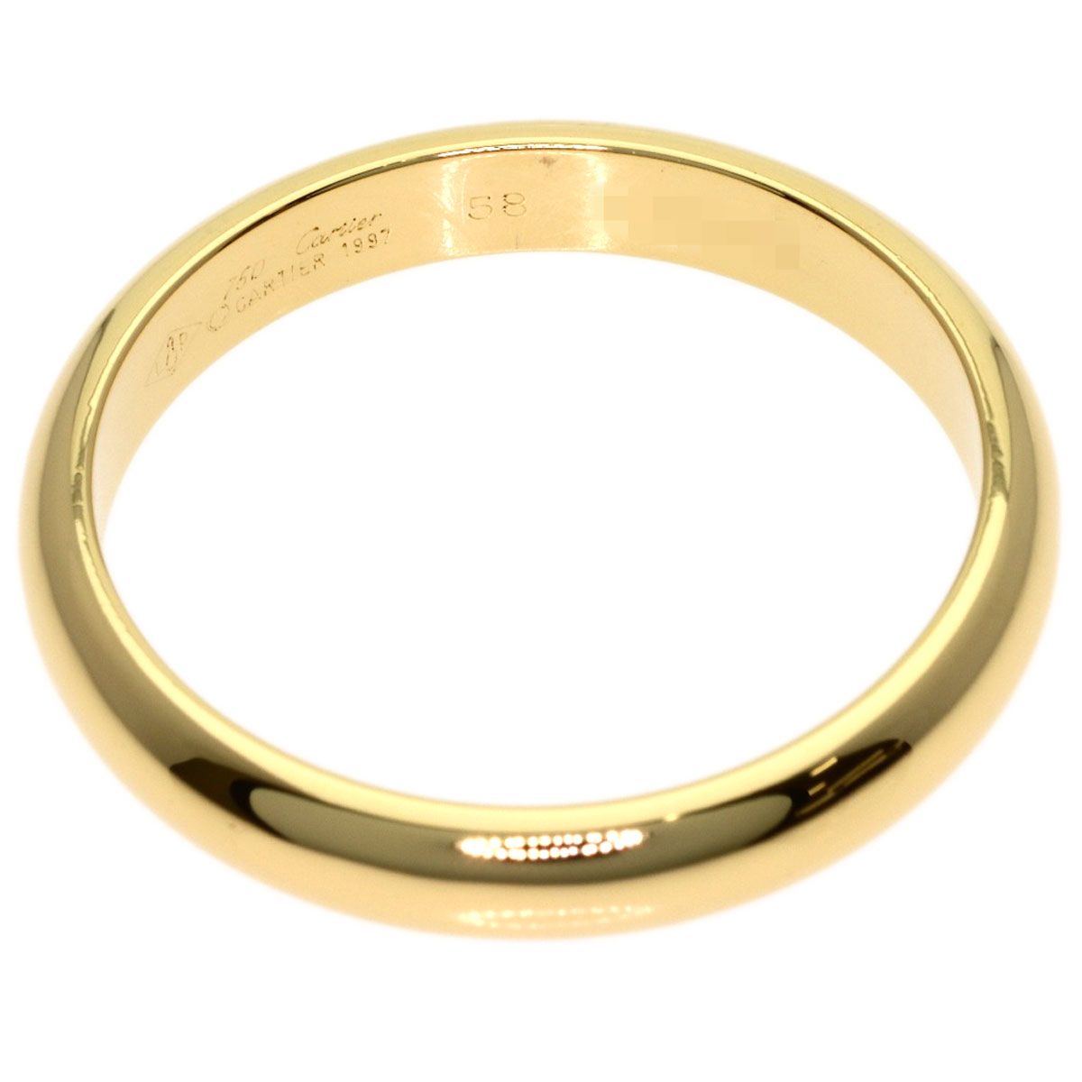 Cartier Wedding 58 Ring 18k Yellow Gold — view 4